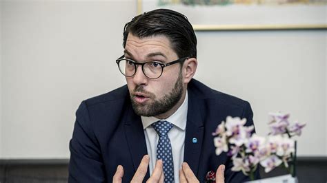 Jimmie Åkesson Sd Blir Största Parti Efter Valet