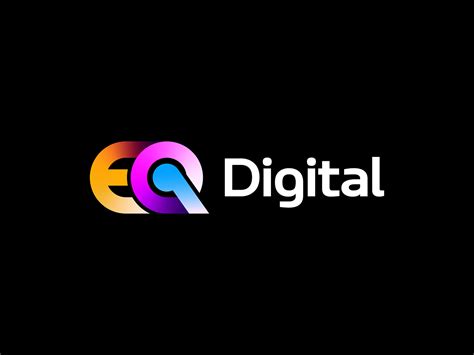 Eq Digital Logo Design Concept Modern Logo On Behance