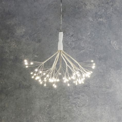 Luca Lighting Dandelion Rund Cm Netz Weiss Silberfarben