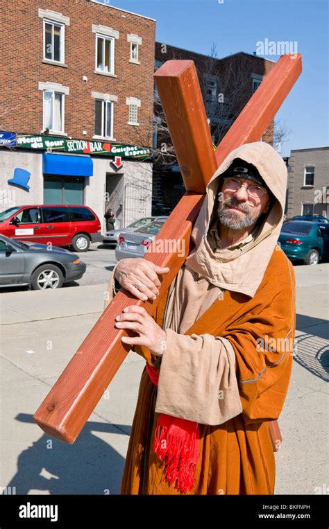 Christian Easter Parade Jesus Carrying Hi Res Stock Photography And