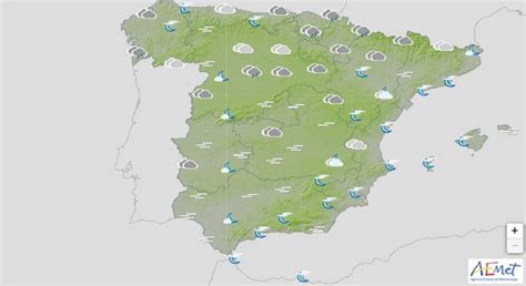 Aemet Pron Stico Del Tiempo En Toda Espa A Hoy De Febrero De