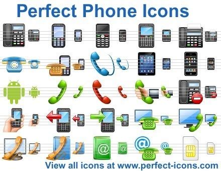 Phone Icon For Email Signature #335833 - Free Icons Library