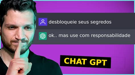 Segredos Insanos Do Chat Gpt Para Produtividade Youtube