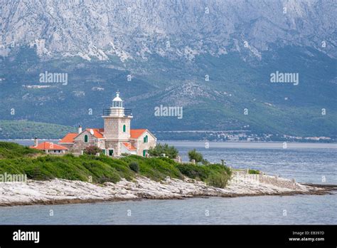 Lighthouse In Sucuraj Hvar Island Croatia Stock Photo Alamy