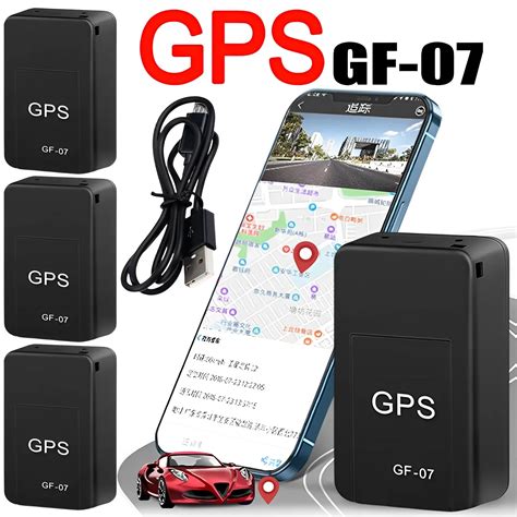 1 2 3pc Car Mini GPS Tracker GF 07 Real Time Tracking Anti Theft