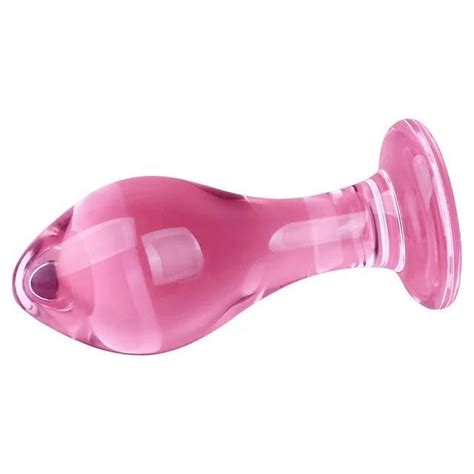 G Spot Glass Dildo Sex Adult Toys Glass Anal Plug Butt Plug Personal