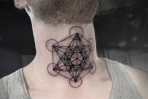 Tatuajes Geom Tricos En El Cuello Para Lucir Al Maximo Tatuantes