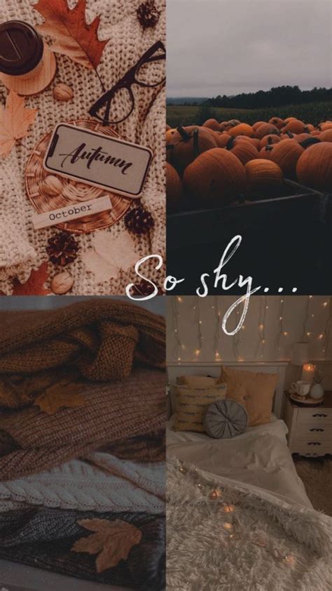 25 Autumn Collage Aesthetic Wallpapers Mood So Shy I Take You