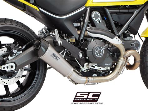 Ducati Scrambler Conic Exhaust By SC Project