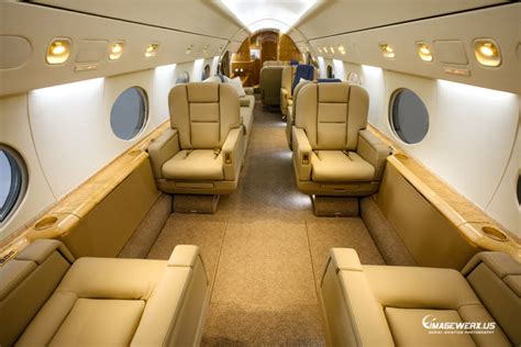 Gulfstream G4 - Gulfstream G-IVSP Interior - ImageWerx Aerial ...