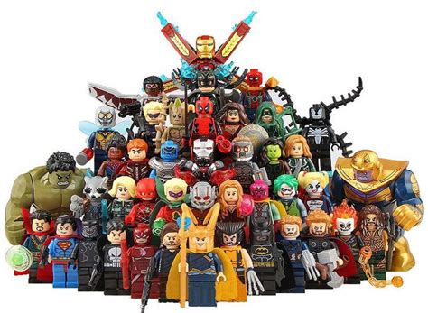 42pcs The Avengers Super Heroes Minifigures Compatible Lego Minifigures ...