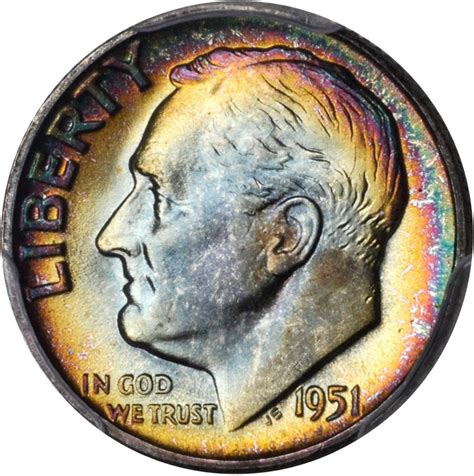 Value of 1951 Dime | Sell and Auction, Rare Coin Buyers