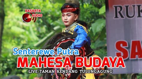 Mahesa Budaya Jaranan Putra Live Taman Kendang Tulungagung Support By