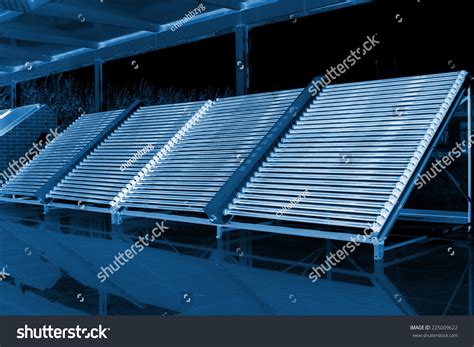 Solar Water Heater Parts In A Hall Stock Photo 225009622 : Shutterstock