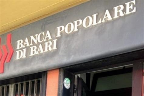 Salvataggio Banca Popolare Di Bari Paracadute Da Incentivi Alla