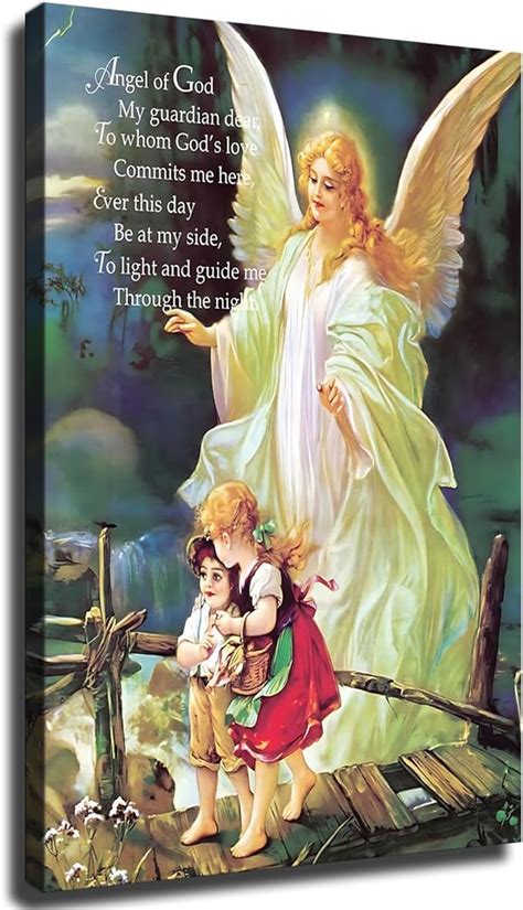 Gods Guardian Angel Poem Children On The Bridge