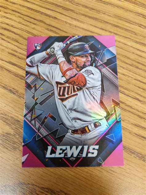 Topps Fire Magenta Royce Lewis Rc For Sale Online Ebay