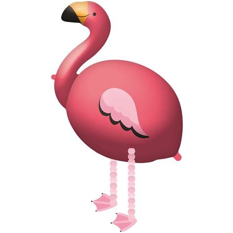 Ballon En Aluminium XL Flamant Rose 83cm Party Fr