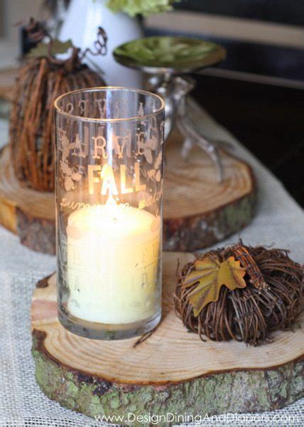 Etched Glass Candle Holder For Fall Taryn Whiteaker Designs