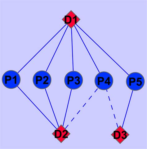 The Example Of Drug Protein Interaction Network The Example Of