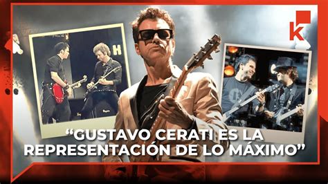 Richard Coleman Recuerda Sus An Cdotas Con Gustavo Cerati Youtube