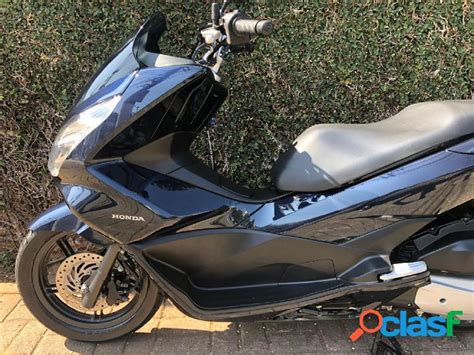 Honda Pcx 150dlx Azul 2018 150 Gasolina Em Pacaembu Clasf Veiculos