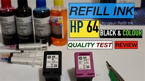 How To Refill Hp Ink Cartridges