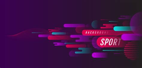 Sport Background With Abstract Speed Wave Vector Image