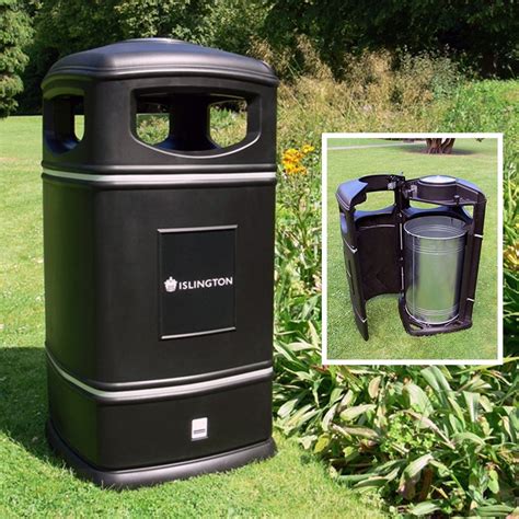 Heritage Square Hooded Litter Bins Parrs Workplace Equipment Experts