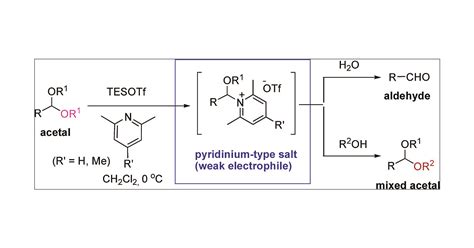 Reaction Of The Acetals With TESOTfBase Combination Speculation Of