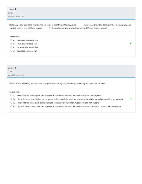 Solution Econ Self Quiz Unit Chapter Studypool