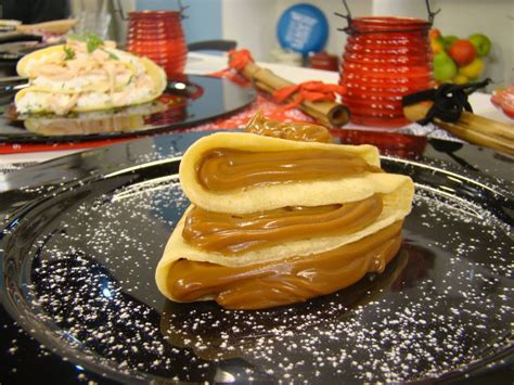 Crepe Recheio De Doce De Leite Band Receitas