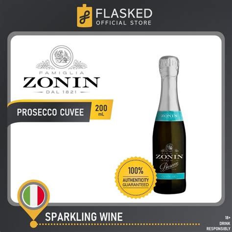 Cod Zonin Ventiterre Prosecco Special Cuvee 200ml Lazada Ph