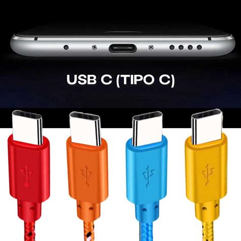 Cabo Usb Para Usb C Tipo C Carregamento Celular Samsung Motorola