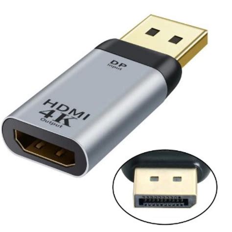 CONVERTER DP TO HDMI 4K CONVERTER HI D100 DTH HAING HI D100 DTH