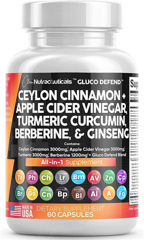 Amazon Clean Nutraceuticals Canela De Ceil N Mg C Rcuma