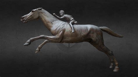 Artemision Jockey 3d Model By Christos Arazos [4ca712a] Sketchfab