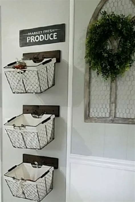 DIY Hanging Fruit Basket Ideas and PICTURES - Unique and Easy Wall ...