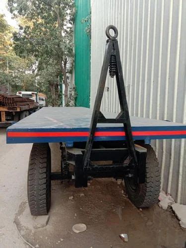 Mild Steel Hydraulic Open Body Tractor Trolley For Agriculture At Rs