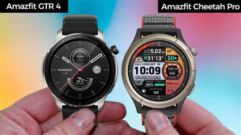 Amazfit Cheetah Pro Vs Amazfit Gtr Mejor Comparativa