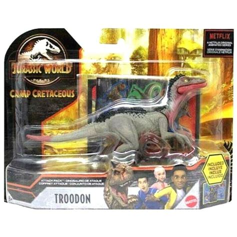 Купить Фигурки Jurassic World Jurassic Park World TROODON Attack Pack Dinosaur Toy Figure ...