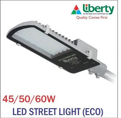 Pure White Aluminium Liberty Watt Led Street Light Ip V At Rs