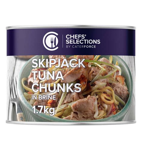 Chefs Selections Skipjack Tuna Chunks In Brine 6 X 1 7kg Caterforce