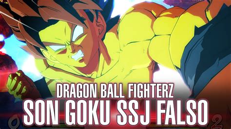 Son Goku SUPER SAIYAN FALSO Mod Vs Freezer En Dragon Ball FighterZ