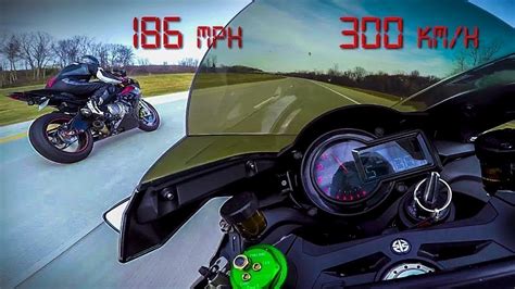 Kawasaki Ninja H2 Vs Bmw S1000rr 10 Minutes Of Pure Adrenaline Top Speed 200 Mph 330 Kmh