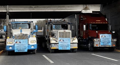 Minuto A Minuto Del Paro Nacional De Transportistas De Este 15 De Febrero Transportemx