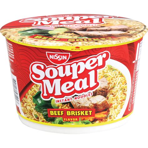Nissin Souper Meal Instant Noodles Beef Brisket 90g Instant Noodles
