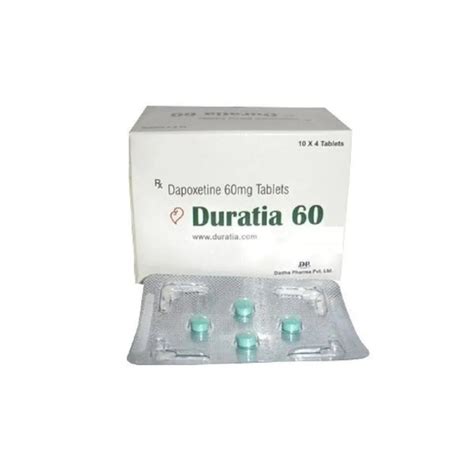 Dapoxetine 60mg Tablets Packaging Type Alu Alu At Best Price In