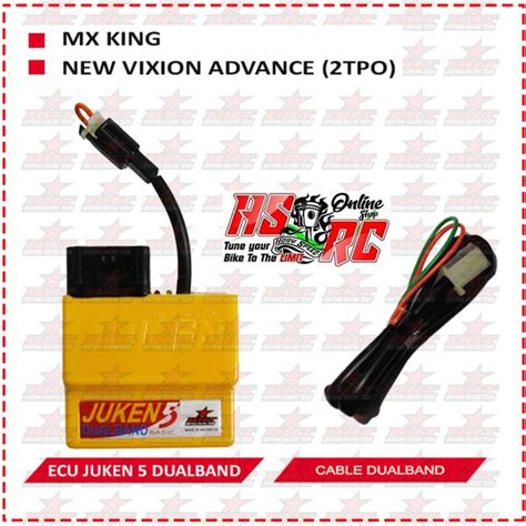 Jual ECU Racing BRT JUKEN 5 DUAL BAND Yamaha MX King New Vixion Advance