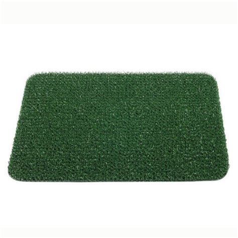 Covoras Intrare Exterior Polietilena Verde FinnTurf 75x50 Cm EMAG Ro